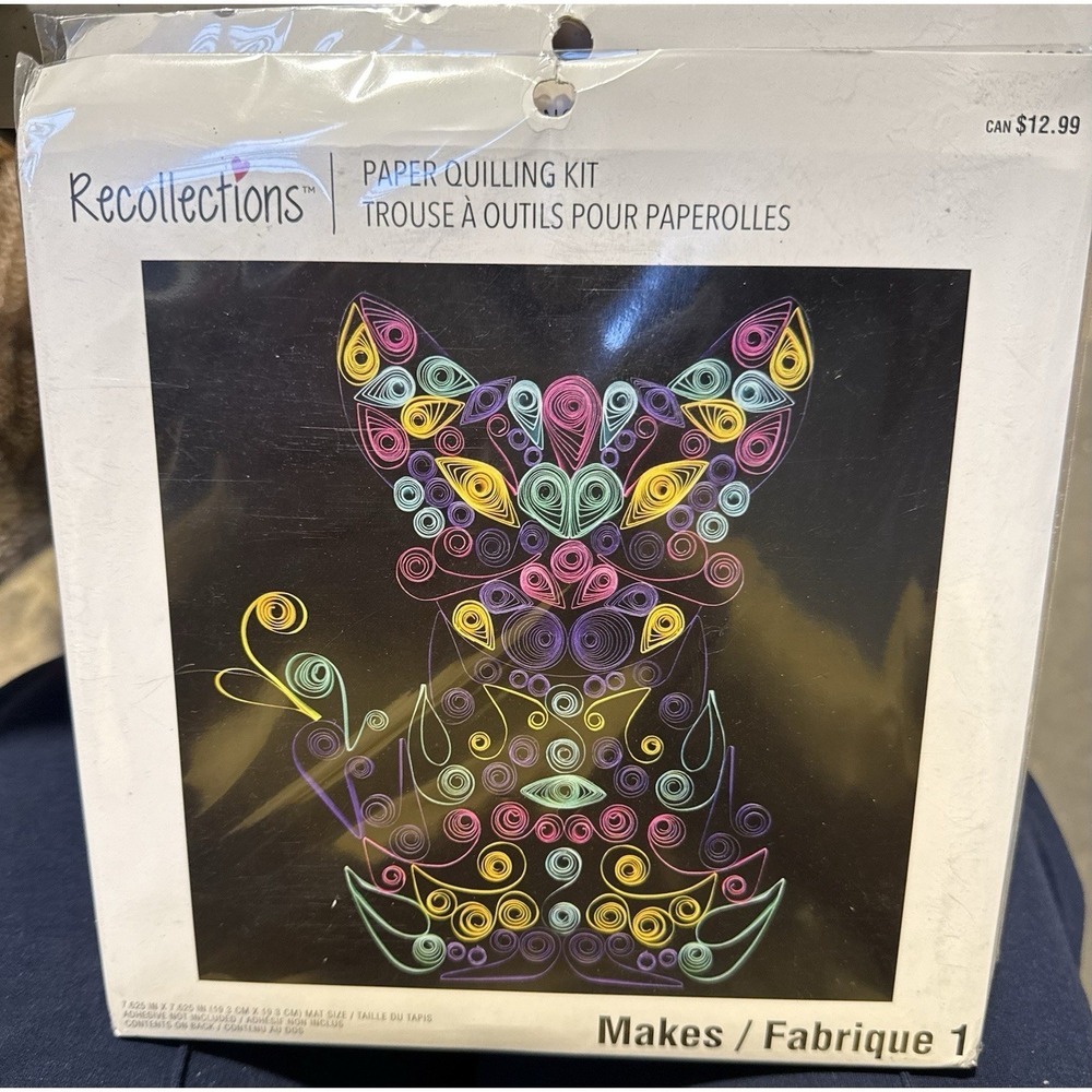 Recollections paper Quilling kit "Cat"New‎